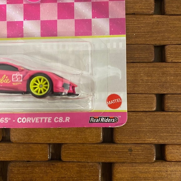 2024 Hot Wheels Premium Pop Culture Barbie 65th Anniversary Corvette C8.R - Picture 2 of 7